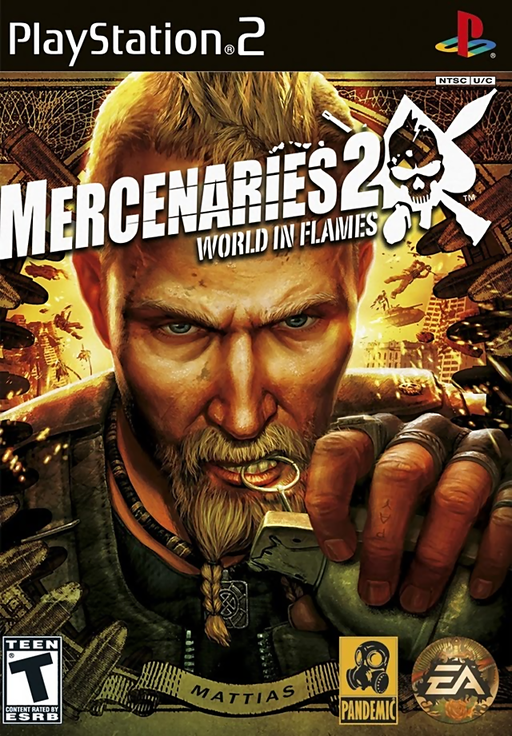 Cover art for Mercenaries 2: World in Flames