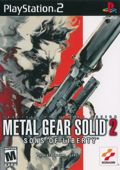 Cover art for Metal Gear Solid 2: Sons of Liberty