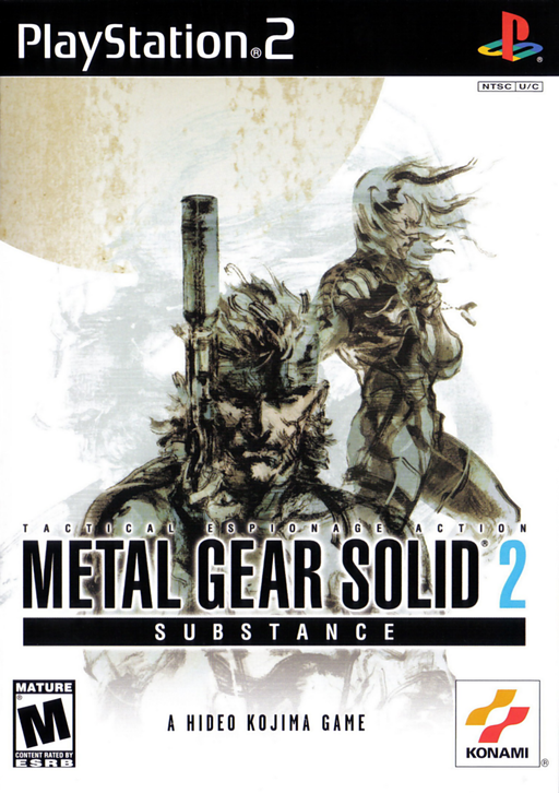 Cover art for Metal Gear Solid 2: Substance