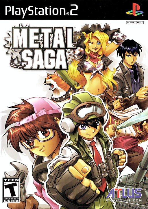 Cover art for Metal Saga