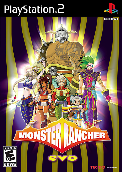 Cover art for Monster Rancher Evo