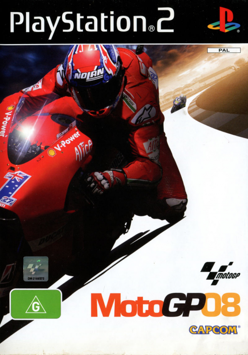 Cover art for MotoGP '08