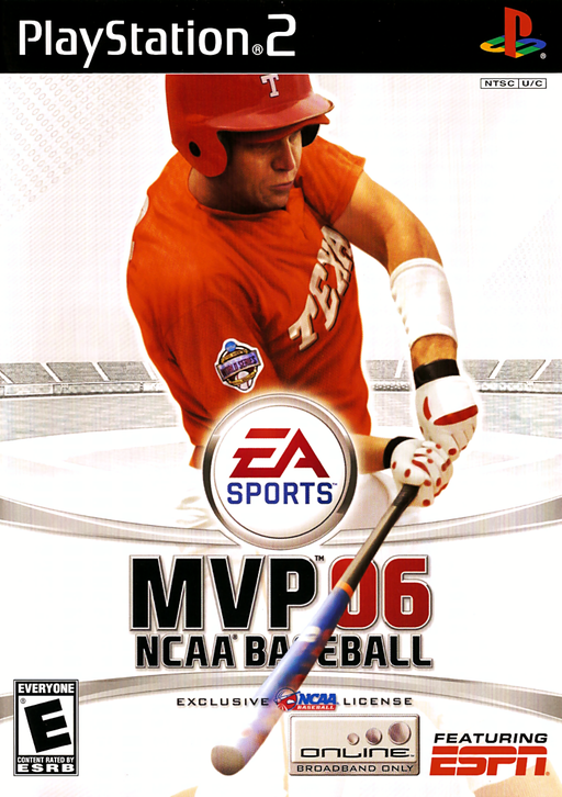 Cover art for MVP 06 NCAA Baseball