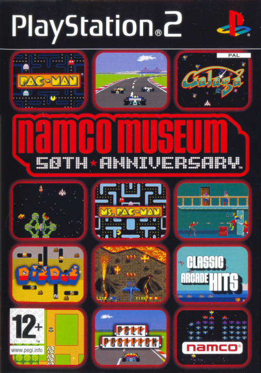 Cover art for Namco Museum: 50th Anniversary