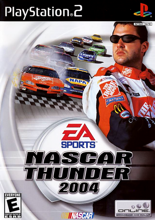 Cover art for NASCAR Thunder 2004