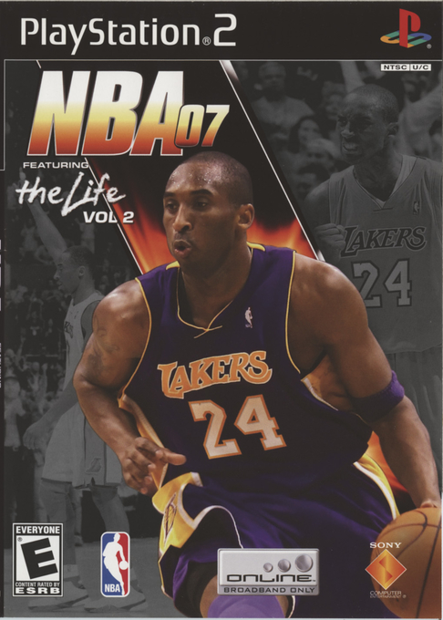 Cover art for NBA '07 featuring The Life Vol.2