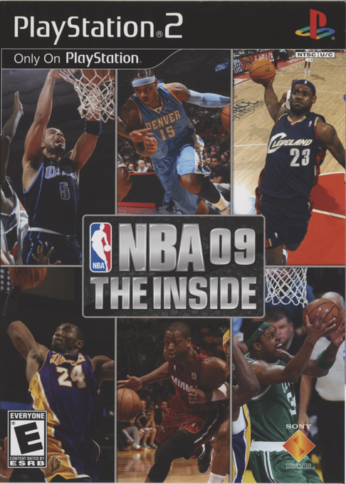 Cover art for NBA '09: The Inside