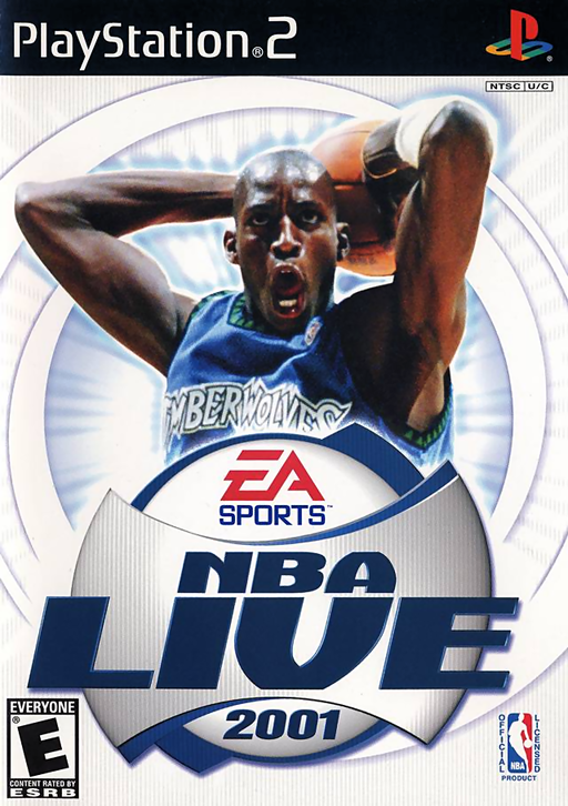Cover art for NBA Live 2001