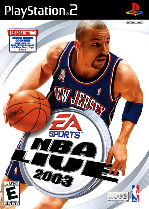 Cover art for NBA Live 2003