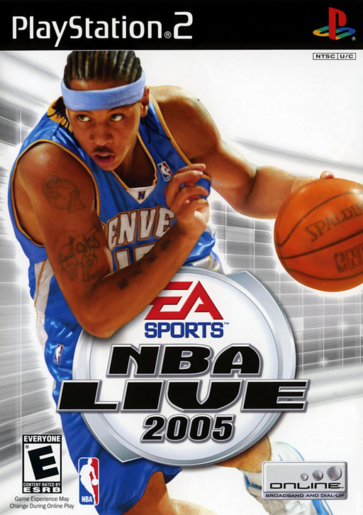 Cover art for NBA Live 2005