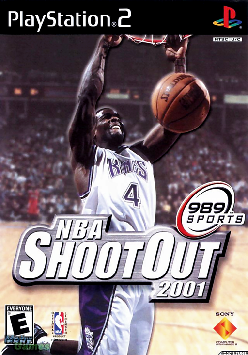Cover art for NBA ShootOut 2001