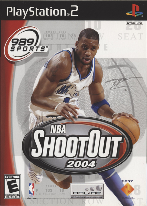 Cover art for NBA ShootOut 2004