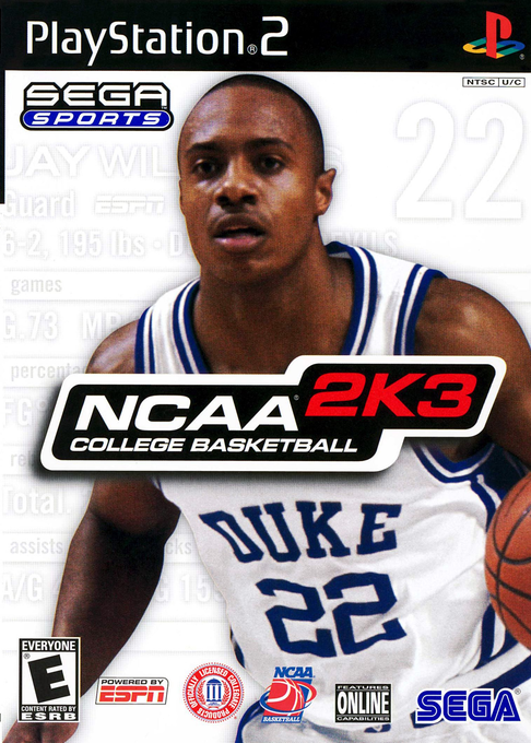 Cover art for NCAA College Basketball 2K3