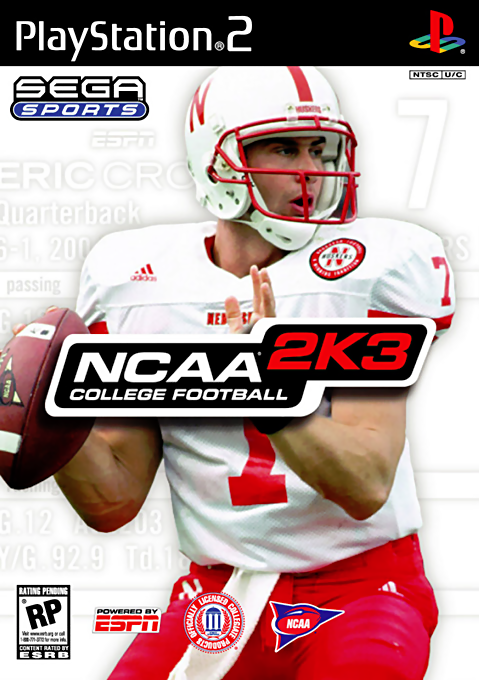 Cover art for NCAA College Football 2K3