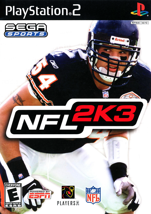 Cover art for NFL 2K3