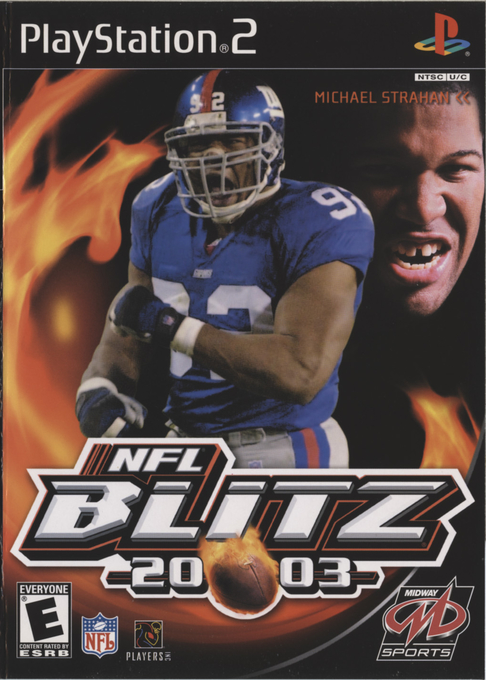 Cover art for NFL Blitz 2003