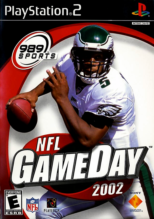 Cover art for NFL GameDay 2002
