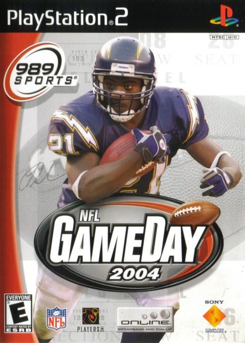 Cover art for NFL GameDay 2004