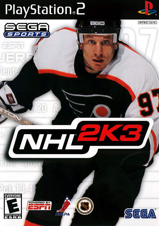 Cover art for NHL 2K3