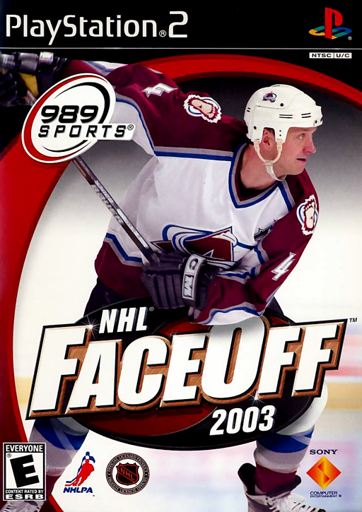 Cover art for NHL FaceOff 2003