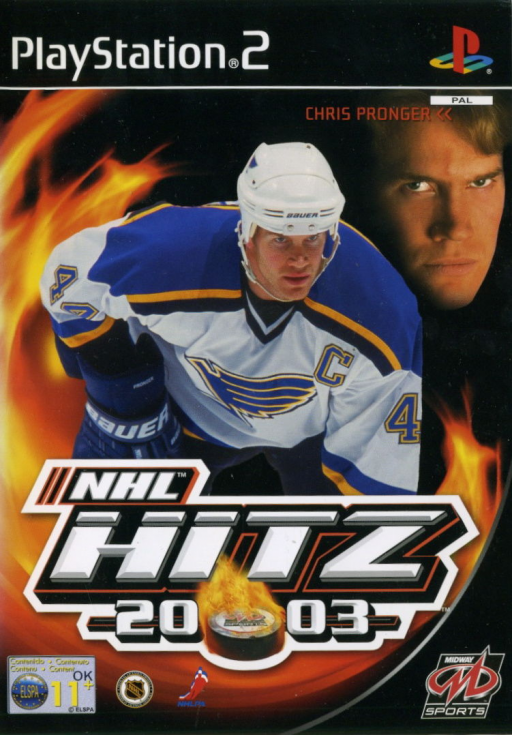 Cover art for NHL Hitz 2003
