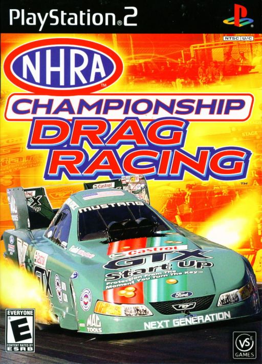 Cover art for NHRA Championship Drag Racing