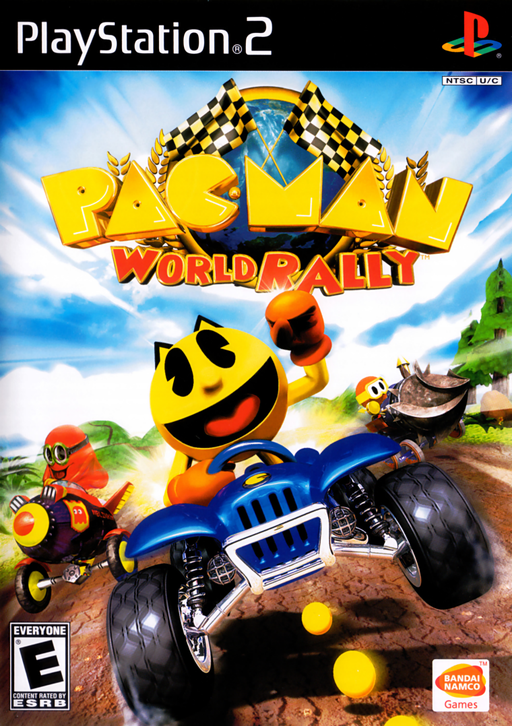 Cover art for Pac-Man World Rally