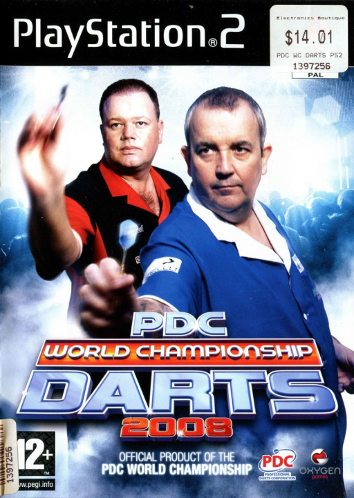 Cover art for PDC World Championship Darts 2008