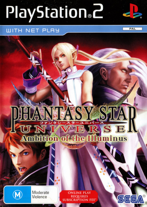 Cover art for Phantasy Star Universe: Ambition of the Illuminus