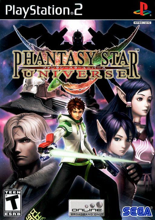 Cover art for Phantasy Star Universe