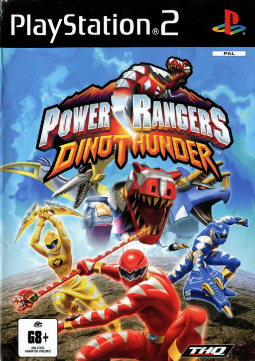 Cover art for Power Rangers: Dino Thunder