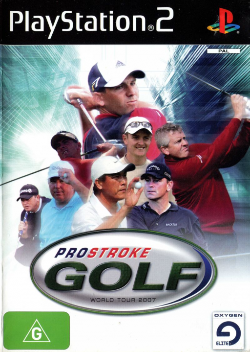 Cover art for ProStroke Golf: World Tour 2007