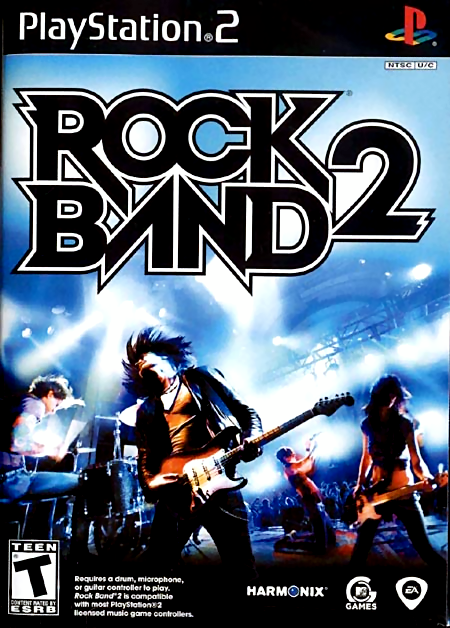 Cover art for Rock Band 2