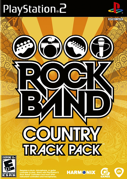 Cover art for Rock Band: Country Track Pack