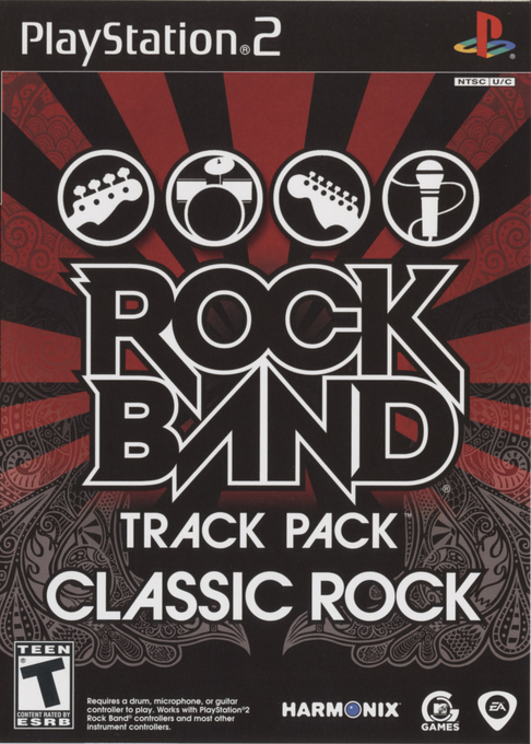 Cover art for Rock Band: Track Pack - Classic Rock