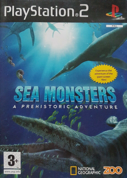 Cover art for Sea Monsters: A Prehistoric Adventure