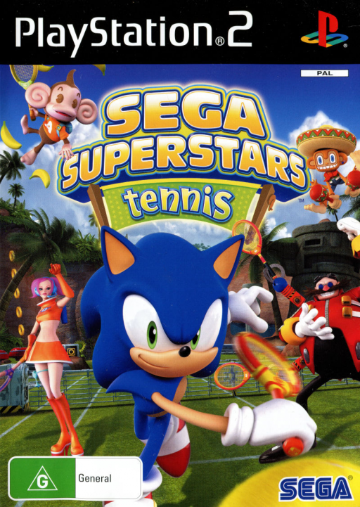 Cover art for Sega Superstars Tennis