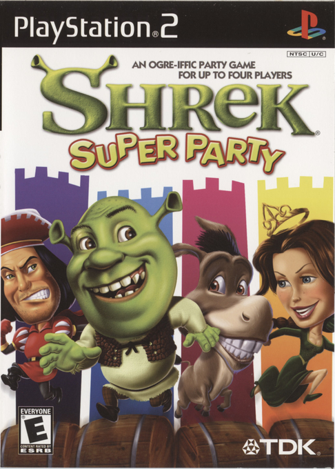 Cover art for Shrek: Super Party