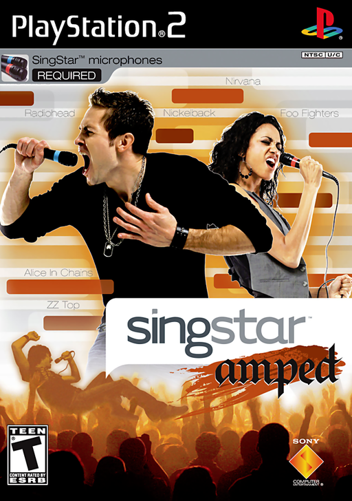 Cover art for SingStar Amped
