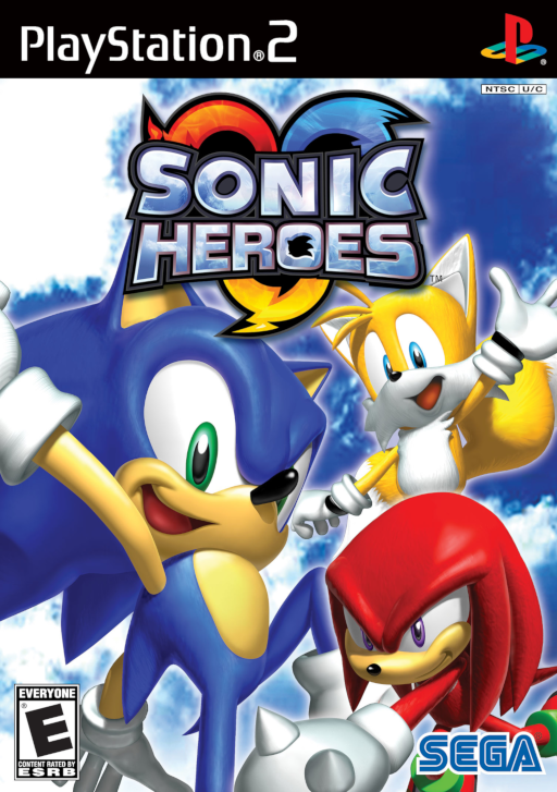 Cover art for Sonic Heroes