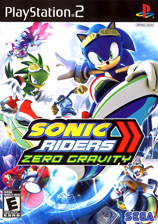 Cover art for Sonic Riders: Zero Gravity