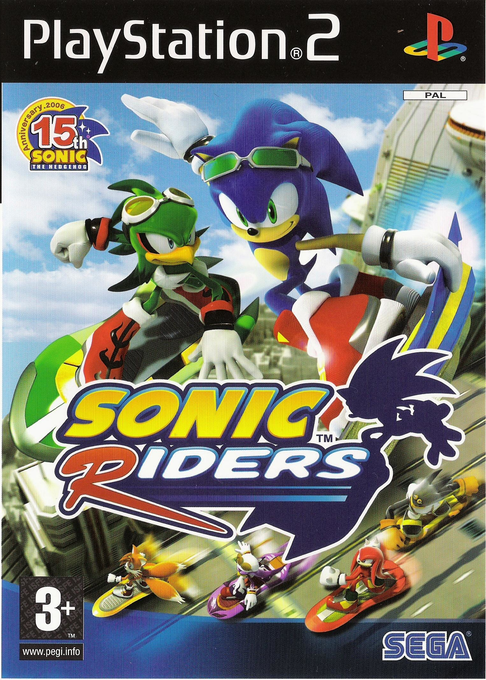 Cover art for Sonic Riders