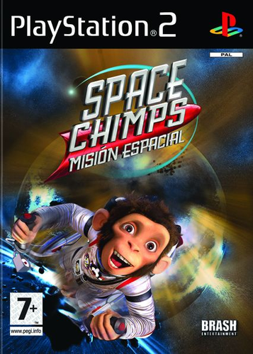 Cover art for Space Chimps