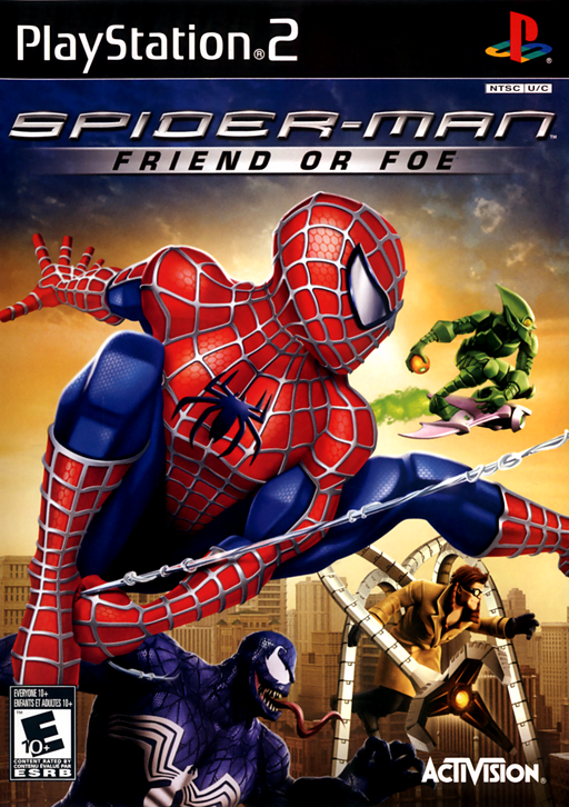Cover art for Spider-Man: Friend or Foe