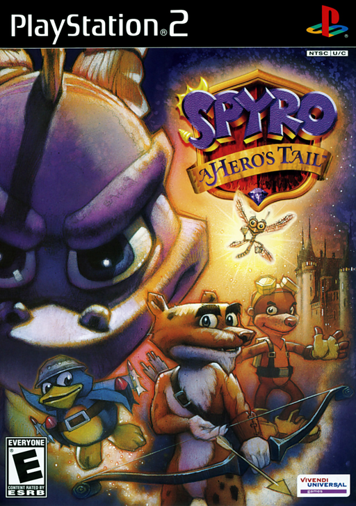 Cover art for Spyro: A Hero's Tail