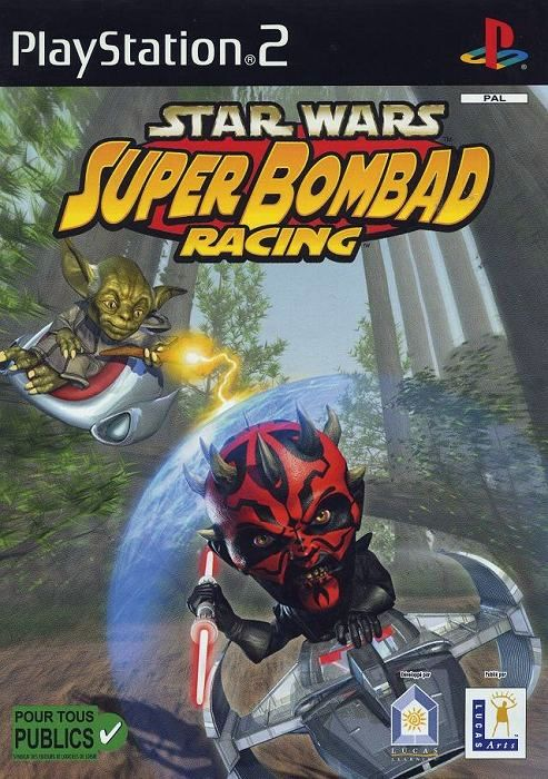 Cover art for Star Wars: Super Bombad Racing