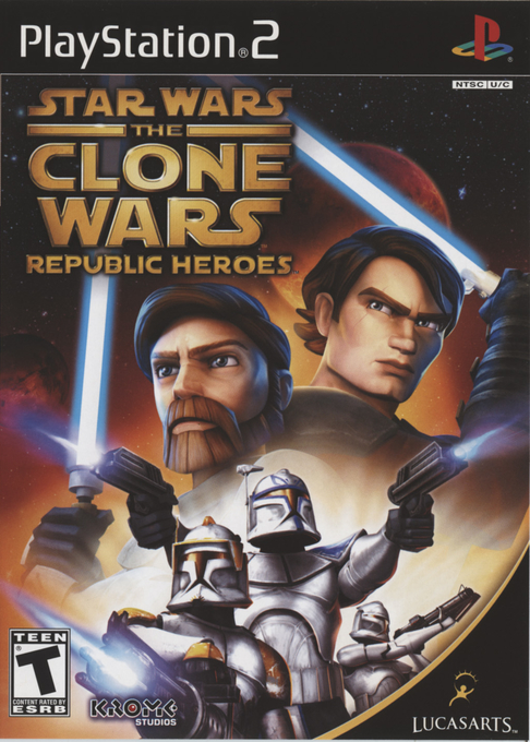 Cover art for Star Wars: The Clone Wars - Republic Heroes