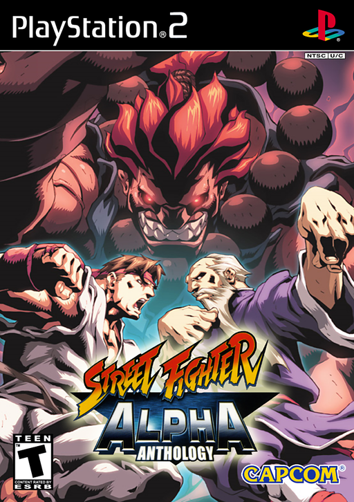 Cover art for Street Fighter Alpha Anthology