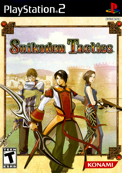 Cover art for Suikoden Tactics