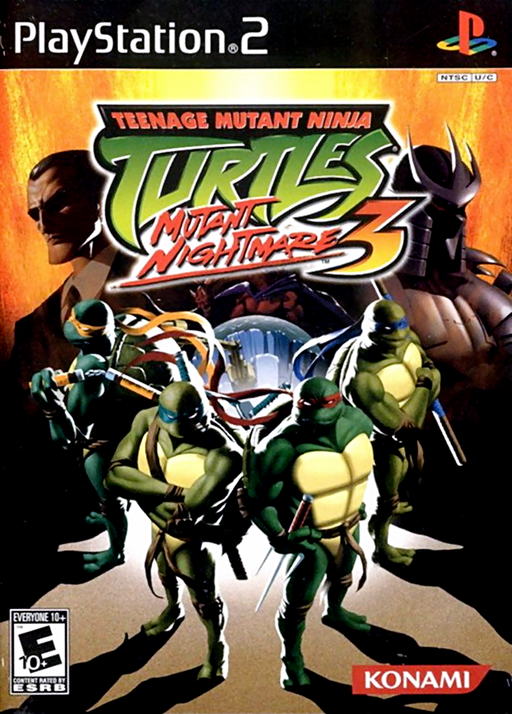 Cover art for Teenage Mutant Ninja Turtles 3: Mutant Nightmare